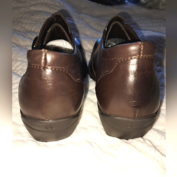 Romika Women's Brown Leather Mules Shoes Size 6.5 - Picture 3 of 6